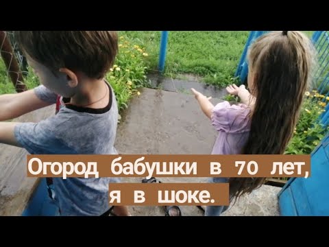 Видео: В гости к бабуле/прогулка по огороду/козы, куры, кролики... День в деревне
