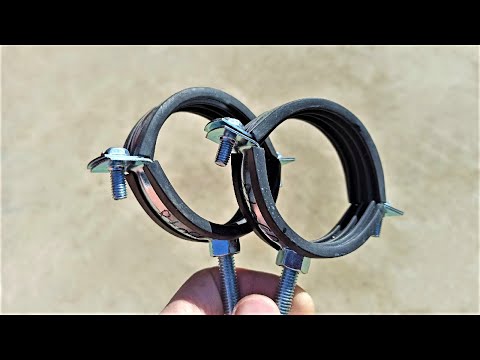 Видео: Взял хомуты и сделал самый простой станок для мастерской