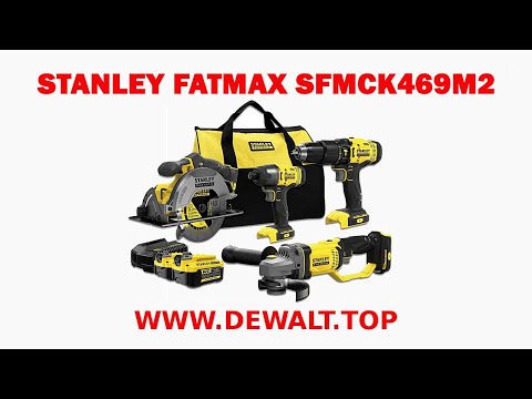 Видео: Набір інструментів STANLEY FATMAX SFMCK469M2