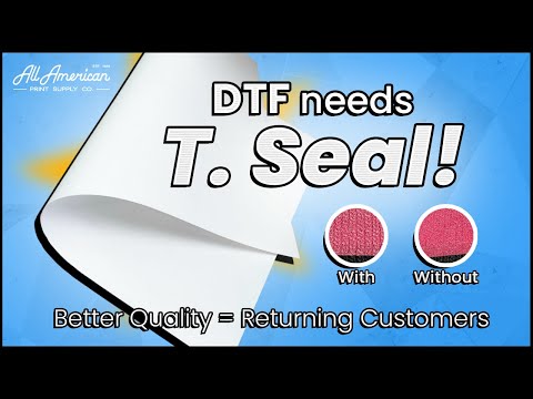 Видео: Один трюк для улучшения DTF-печати — T. Seal