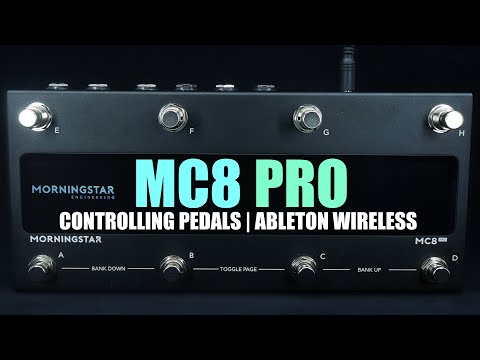 Видео: Как я использую Morningstar MC8 PRO | MIDI-контроллер для педалей и Ableton