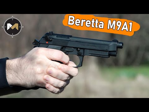 Видео: Обновлённая Beretta M9A1 от G&G. Страйкбольный пистолет GPM92 GP2