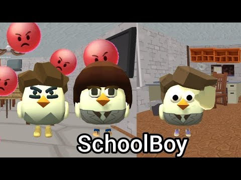 Видео: SchoolBoy Runaway чикен ган|chicken gun