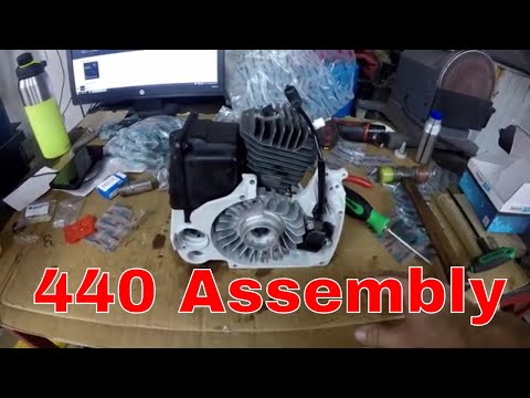 Видео: Сборка Farmertec MS 440, часть 1 (пошаговая инструкция)