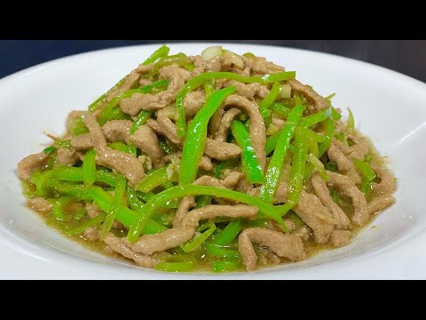 Видео: Измельченная свинина с зеленым перцем сначала обжарить мясо или сначала обжарить