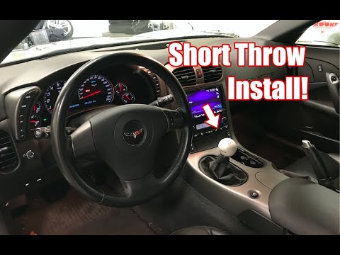 Видео: Установка короткоходной коробки передач Corvette C6! Обновление Z06 для C6