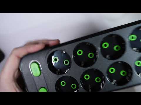 Видео: Обзор удлинителя и USB-зарядки YEMSTZA на 10 розеток.