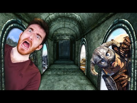 Видео: Skyrim Speedrun, но я сделал все двери случайными.