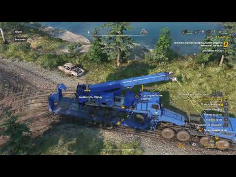 Видео: RoadCraft Прохождение 163 (Загрязнение) Восстановление ж/д путей и спил деревьев