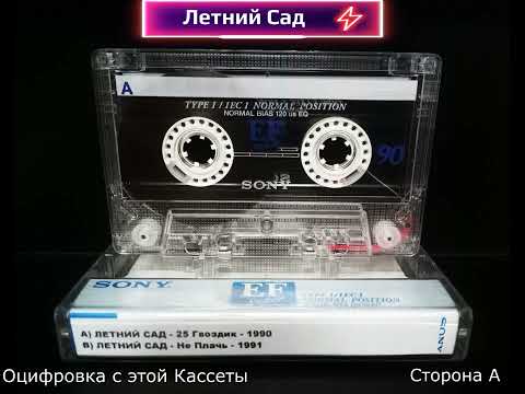 Видео: ЛЕТНИЙ САД - 1 и 2 Альбомы - Оцифровка с Кассеты
