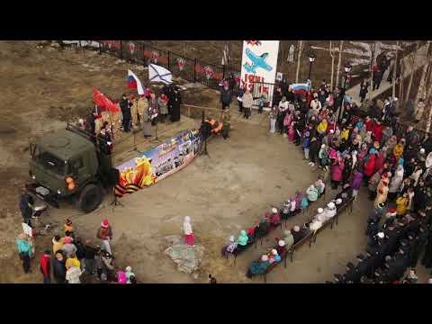 Видео: День Победы 2022 9 мая Мурмаши Бессмертный полк