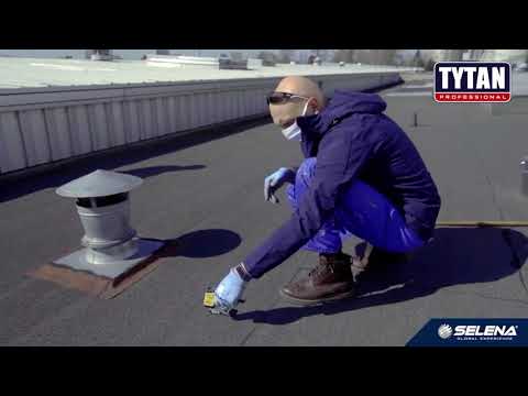 Видео: Система Tack-R PU: Монтаж примыканий на плоской кровле с помощью жидкой полиуретановой гидроизоляции