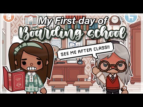 Видео: Первый день в школе-интернате для богатых 🏫✨ *С ГОЛОСОМ* II Ролевая игра Toca Boca