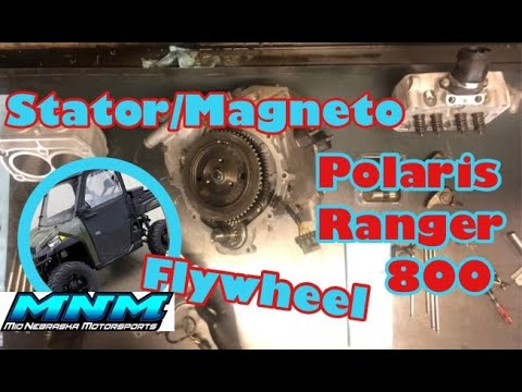 Видео: 🥇 Статор / Магнето / Маховик Polaris Ranger - сняты *ссылка ниже