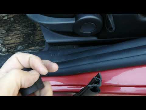 Видео: Ford fusion уплотнители передних дверей rosteco