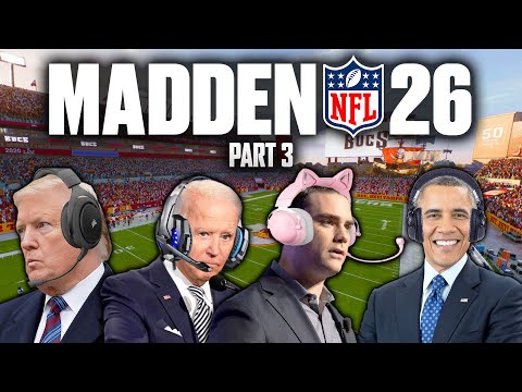 Видео: Президенты США играют в Madden 26 (часть 3)