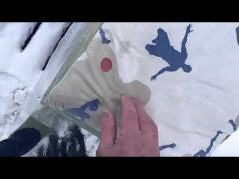 Видео: Контроль зимовки пчёл на воле в альпийских ульях