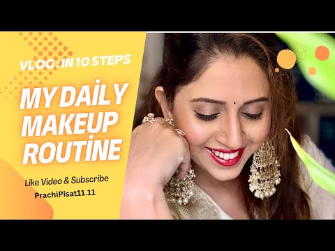 Видео: Мой ежедневный ритуал макияжа за 10 шагов