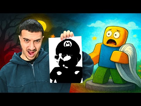 Видео: Изплаших всички в ROBLOX с моите картини..😈