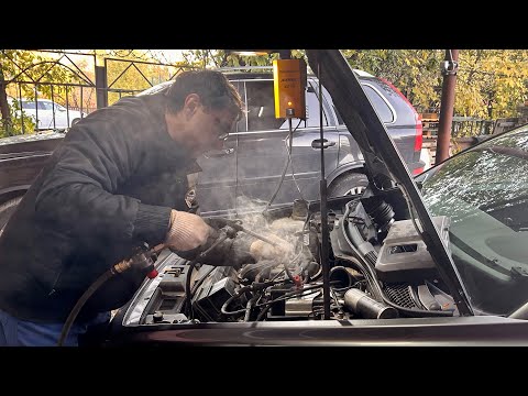 Видео: Основные места утечки воздуха в моторах Вольво 2,4/2,5t.