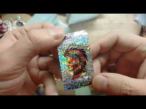 Видео: Очищенные блестящие наклейки: Nacar Andic Dracula Fantasy  и другие. Бла бла бла. #paxtoy