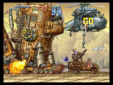 Видео: прохождение Gun Force II (arcade)