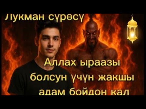 Видео: "Лукман сүрөсү ыйманды күчөтөт, ырыскыны кеңейтет."