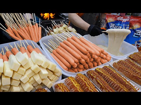 Видео: Популярна во всем мире!! Удивительная корейская уличная еда - ТОП-5 / Корейская уличная еда