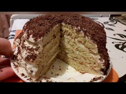 Видео: ТОРТ МЕДОВИК НА КЕФИРЕ, НЕЖНЕЙШИЙ, ТАЕТ ВО РТУ! ПРОСТОЙ РЕЦЕПТ! 😊