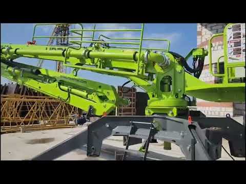 Видео: Бетонораздаточная стрела ROYAL в Ростове-на-Дону. Современное строительное оборудование.
