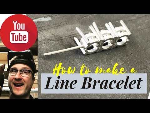 Видео: Как сделать линейный браслет (Jewellery Works) Полный видеоурок