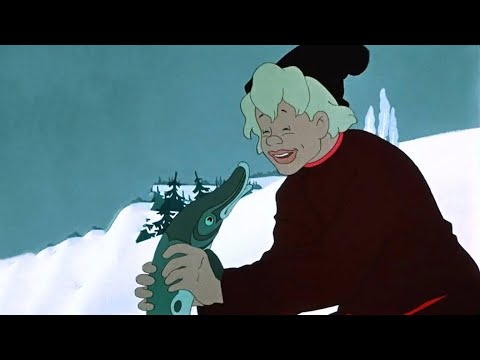Видео: "В некотором царстве..." (Сказка про Емелю "По щучьему велению") Союзмультфильм 1957 г.