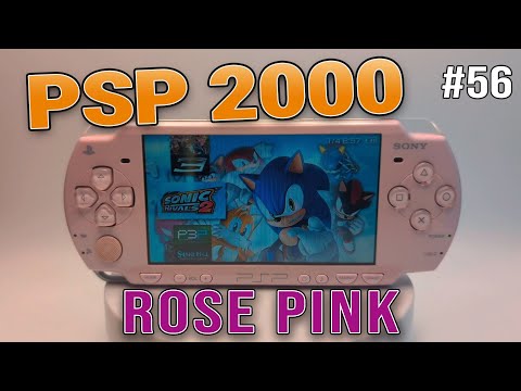 Видео: Sony PSP 2000 (Rose Pink) №56. Обзор лота (демонстрация работы)