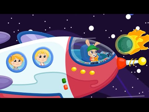 Видео: Летим на ЛУНУ! - Кролик Бобо и Кукутики - Песенки для детей