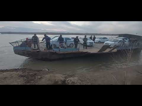 Видео: Амударья паром ⛴️ #хоразм #амударё #гурлан