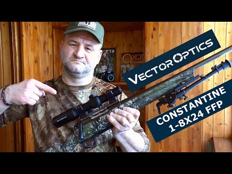 Видео: Загонник Vector Optics Constantine 1-8x24 FFP. Самый честный обзор с отстрелом! Почему я выбрал его?