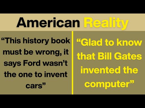 Видео: Американец обнаруживает, что не всё было изобретено в Америке