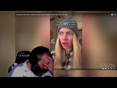 Видео: Реакция американцев на американцев, когда они осознают, что весь мир не вращается вокруг них