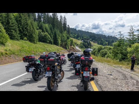 Видео: Мотоподорож в Карпати на 8 мотоциклах 🏍 tоur de Carpathians 🏕🏔