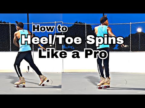 Видео: Вращение пяткой/носком на роликовых коньках | SK8rFIT U