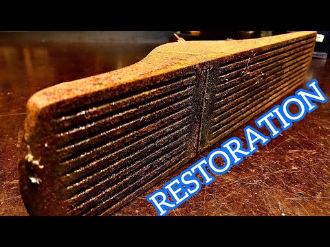 Видео: 102-летний рубанок Stanley №5 (ВОССТАНОВЛЕНИЕ ИНСТРУМЕНТА / КОНСЕРВАЦИЯ)