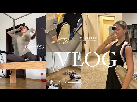 Видео: VLOG | Мои хобби : Теннис и Пилатес | Ремонт новой квартиры : покупки в дом