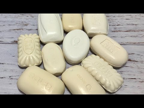 Видео: ASMR Soap/ cutting white soap/ резка белого мыла