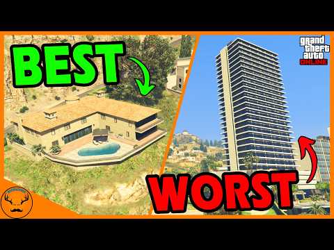 Видео: Рейтинг всех квартир в GTA Online