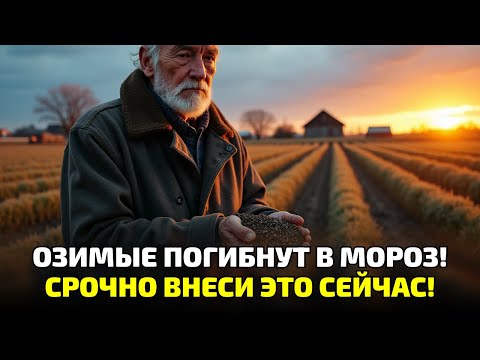 Видео: Поздно вносить калий и фосфор? Ошибка, из-за которой озимая пшеница погибнет зимой!