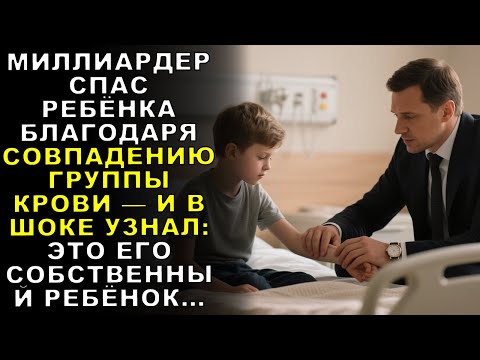 Видео: СОВПАЛА ГРУППА КРОВИ. МИЛЛИАРДЕР СПАС РЕБЁНКА… ЭТО ОКАЗАЛСЯ ЕГО.