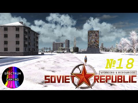 Видео: Workers & Resources: Soviet Republic #18. Строим 3-й район. ч.2. Суд и детдом.