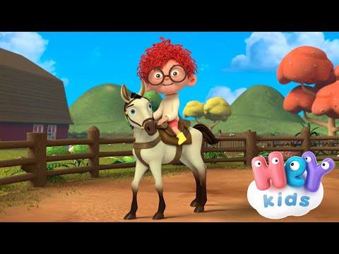 Видео: Конче 🐎 Хайде на езда | Детски Песни - HeyKids