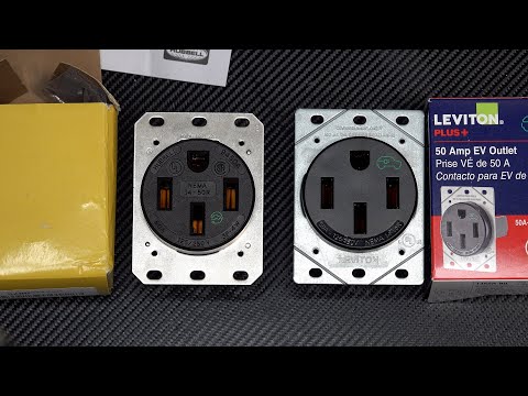 Видео: Leviton против Hubbell👉Разборка розетки Hubbell NEMA 14-50 EV