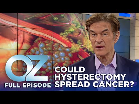 Видео: Может ли гистерэктомия привести к распространению рака? | Доктор Оз | 6 сезон | 7 серия | Полный ...